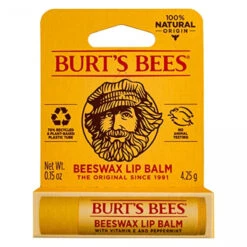 Burt's Bees Beeswax Lip Balm Tube .15 Oz (Pack Of 12)