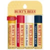 Burt's Bees Lip Balm, Moisturizing Lip Care, 100% Natural, Original Beeswax, Strawberry, Coconut & Pear, Vanilla Bean With Beeswax & Fruit Extracts (4 Pack) -Burt's Bees 792850258426