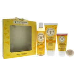 Burt's Bees Burts Bees Baby Sweet Memories Set By Burts Bees For Kids - 4 Pc 8oz Baby Shampoo And Wash, 6oz Baby Nourishing Original Lotion, 3oz Baby Diaper Rash Ointment, 0.8oz Baby Buttermilk Soap