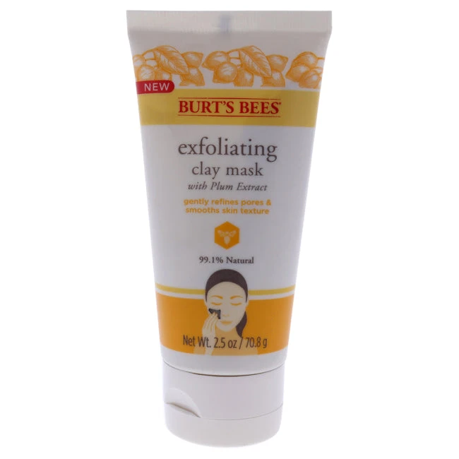 Burt's Bees Burts Bees Exfoliating Clay Mask By Burts Bees For Unisex - 2.5 Oz Mask 3 Burt's Bees Burts Bees Exfoliating Clay Mask By Burts Bees For Unisex - 2.5 Oz Mask