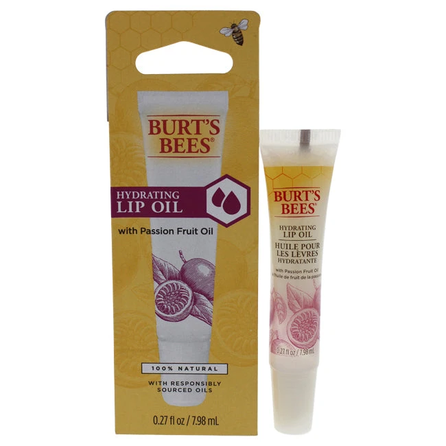 Burt's Bees Burts Bees Hydrating Lip Oil With Passion Fruit Oil By Burts Bees For Unisex - 0.27 Oz Lip Oil 3 Burt's Bees Burts Bees Hydrating Lip Oil With Passion Fruit Oil By Burts Bees For Unisex - 0.27 Oz Lip Oil