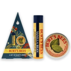 Burt's Bees Burts Bees A Bit Of Burts Bees Kit - Vanilla Bean By Burts Bees For Unisex - 2 Pc 0.15 Oz Vanilla Bean Moisturizing Lip Balm, 0.3oz Lemon Butter Cuticle Cream
