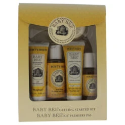 Burt's Bees Burts Bees Baby Bee Getting Started Kit By Burts Bees For Kids - 5 Pc Kit 1.0oz Baby Bee Nourishing Lotion Original, 1.8oz Baby Bee Shampoo & Wash, 0.75oz Baby Bee Cream-to-Powder,1oz Baby Bee Nourishing Baby Oil, 0.8oz Baby Bee Bittermilk Soap
