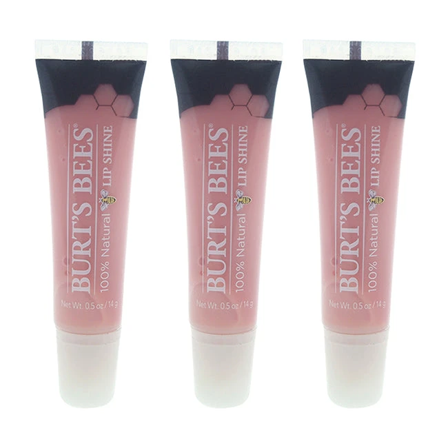 Burt's Bees Burts Bees Burts Bees Lip Shine - 010 Whisper By Burts Bees For Women - 0.5 Oz Lip Gloss - Pack Of 3 3 Burt's Bees Burts Bees Burts Bees Lip Shine - 010 Whisper By Burts Bees For Women - 0.5 Oz Lip Gloss - Pack Of 3