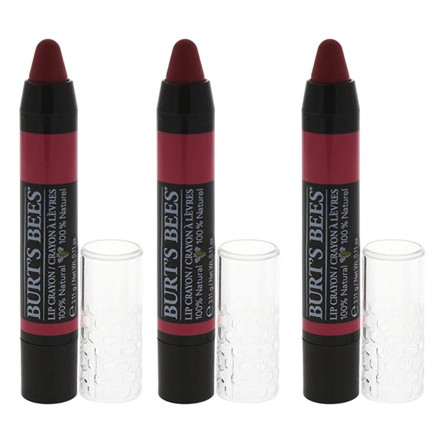 Burt's Bees Burts Bees Burts Bees Lip Crayon - 417 Niagara Overlook By Burts Bees For Women - 0.11 Oz Lipstick - Pack Of 3 3 Burt's Bees Burts Bees Burts Bees Lip Crayon - 417 Niagara Overlook By Burts Bees For Women - 0.11 Oz Lipstick - Pack Of 3