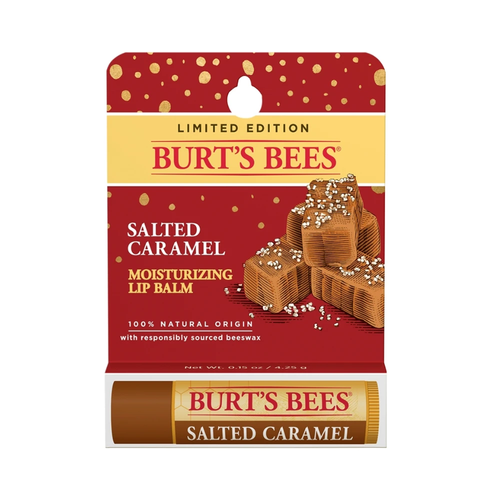 3 X Burt's Bees Salted Caramel Lip Balm 4.25g 8 3 X Burt's Bees Salted Caramel Lip Balm 4.25g - Image 6