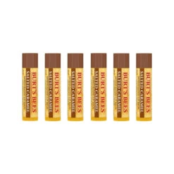 6 X Burt's Bees Salted Caramel Lip Balm 4.25g