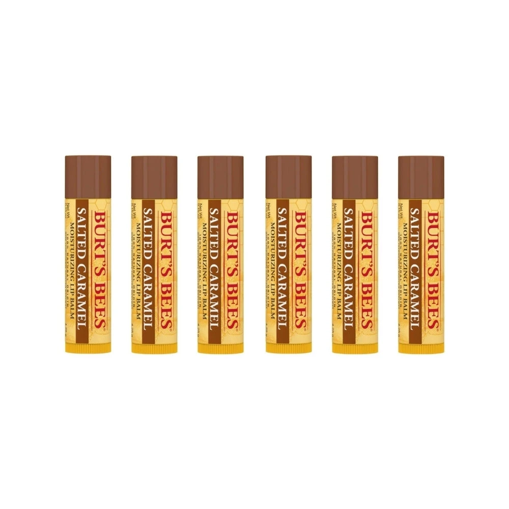 6 X Burt's Bees Salted Caramel Lip Balm 4.25g 3 6 X Burt's Bees Salted Caramel Lip Balm 4.25g