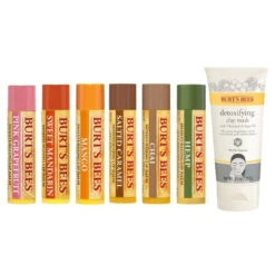 Burt's Bees Lip & Detoxifying Mask 7 Piece Set