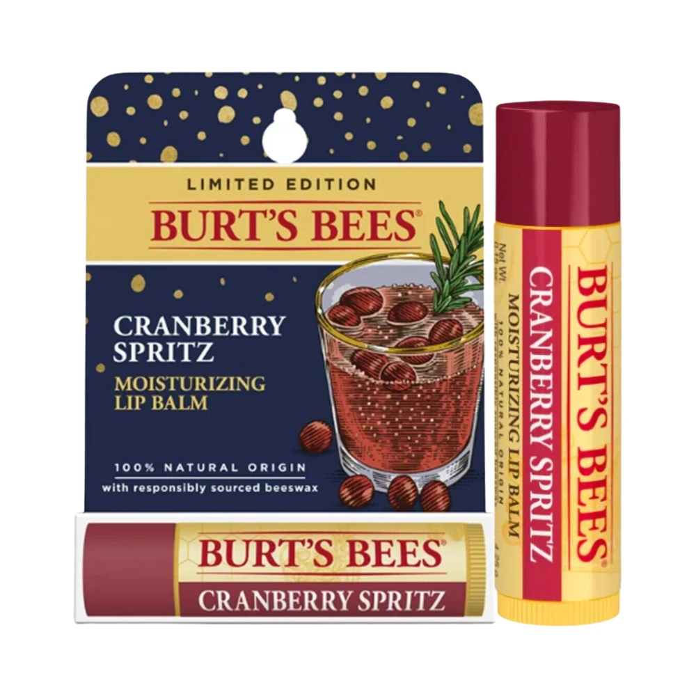 Burt's Bees Cranberry Spritz Lip Balm 4.25g 3 Burt's Bees Cranberry Spritz Lip Balm 4.25g
