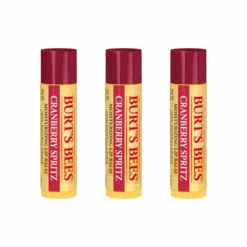 Burt's Bees 20 3 X Burt's Bees Cranberry Spritz Lip Balm 4.25g