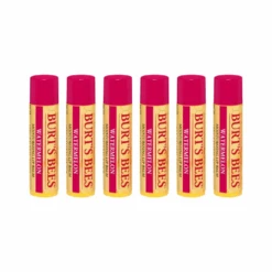 6 X Burt's Bees Watermelon Lip Balm 4.25g