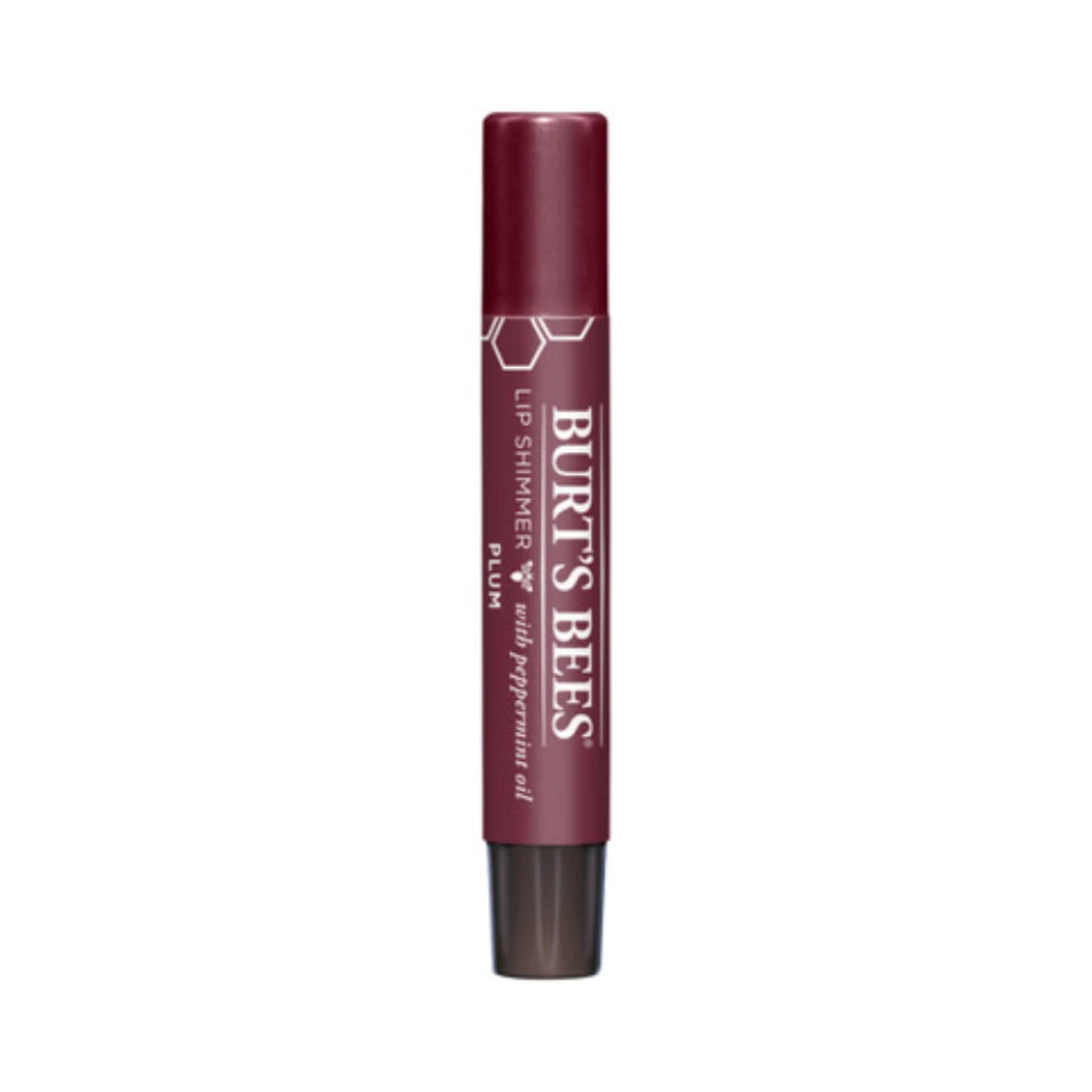 Burt's Bees Lip Shimmer 2.6g - Plum 4 Burt's Bees Lip Shimmer 2.6g - Plum - Image 2