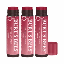 3 X Burt's Bees Tinted Lip Balm 4.25g - Daisy