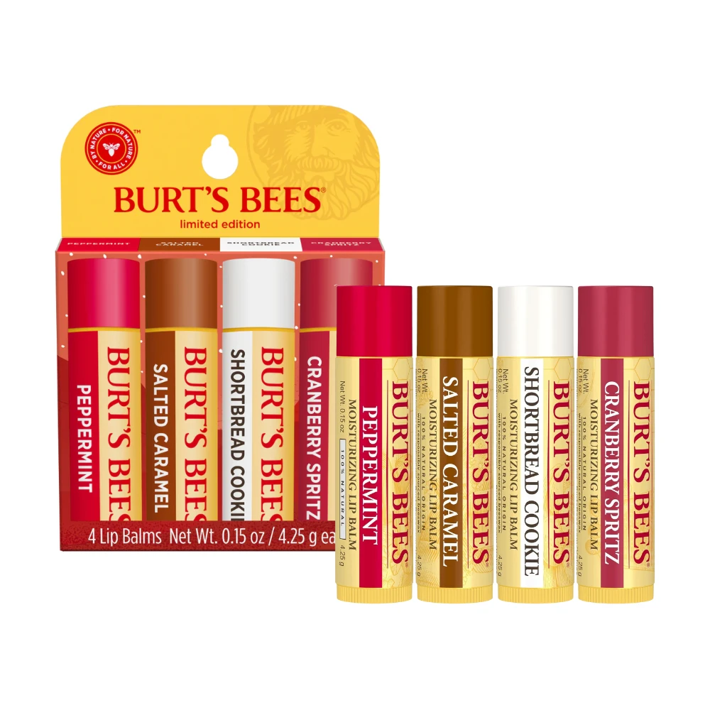 Burt's Bees Festive Fix 4 Piece Gift Set 3 Burt's Bees Festive Fix 4 Piece Gift Set