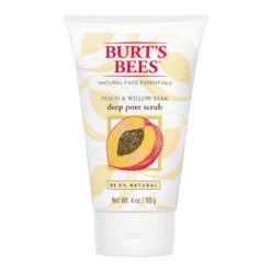 Burt's Bees Peach And Willowbark Deep Pore Scrub, 4 Ounce (Pack Of 3)