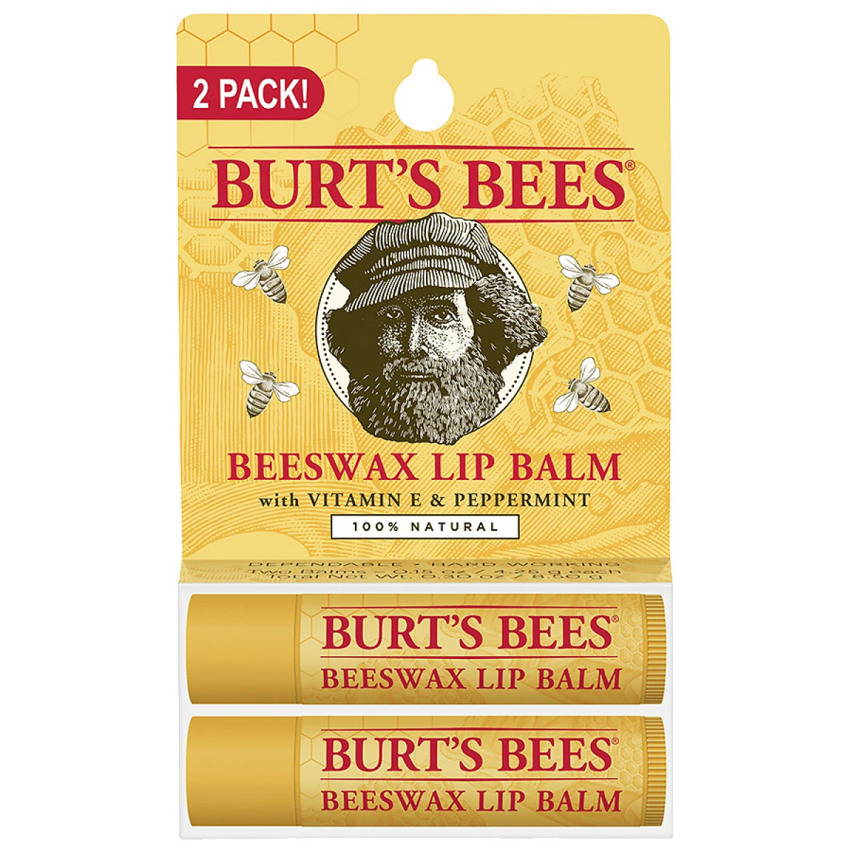 Burt's Bees Lip Balm Peppermint 3 Burt's Bees Lip Balm Peppermint