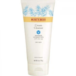 Burt's Bees Intense Hydration Cream Cleanser, Moisturizing Face Wash, 6 Ounces