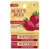 Burt's Bees 100% Natural Moisturizing Lip Balm, Strawberry With Beeswax And Fruit Extracts - 2 Tubes -Burt's Bees s20779238