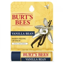 Burt's Bees Vanilla Bean Moisturizing Lip Balm Blister For Unisex, 0.15 Ounce