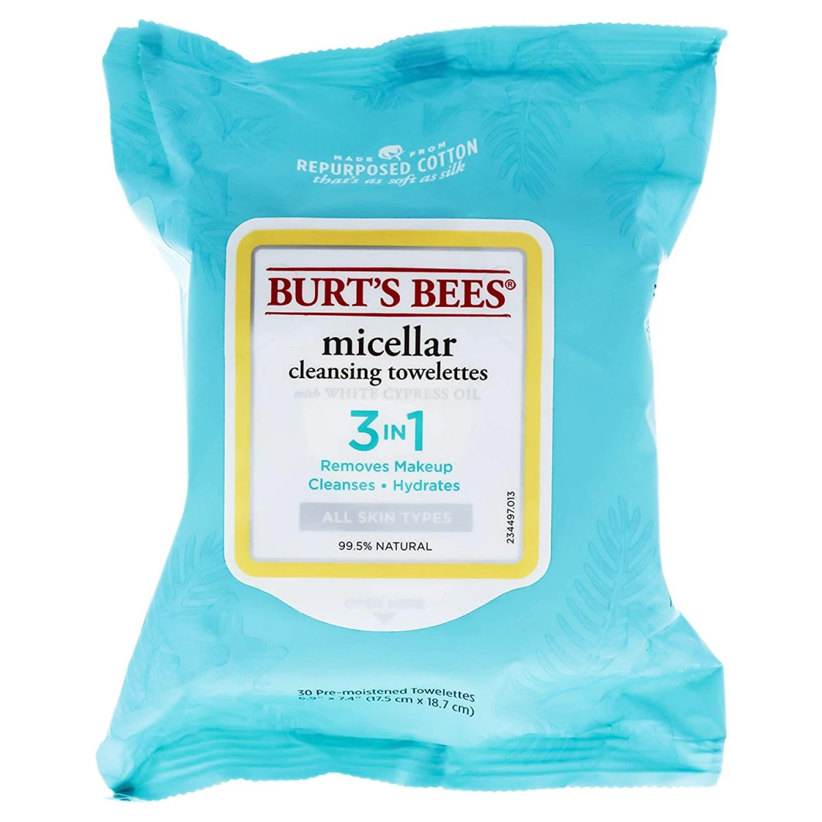 Burt's Bees Micellar Cleansing Towelettessex 30 Piece Towelettes, 30 Count 3 Burt's Bees Micellar Cleansing Towelettessex 30 Piece Towelettes, 30 Count