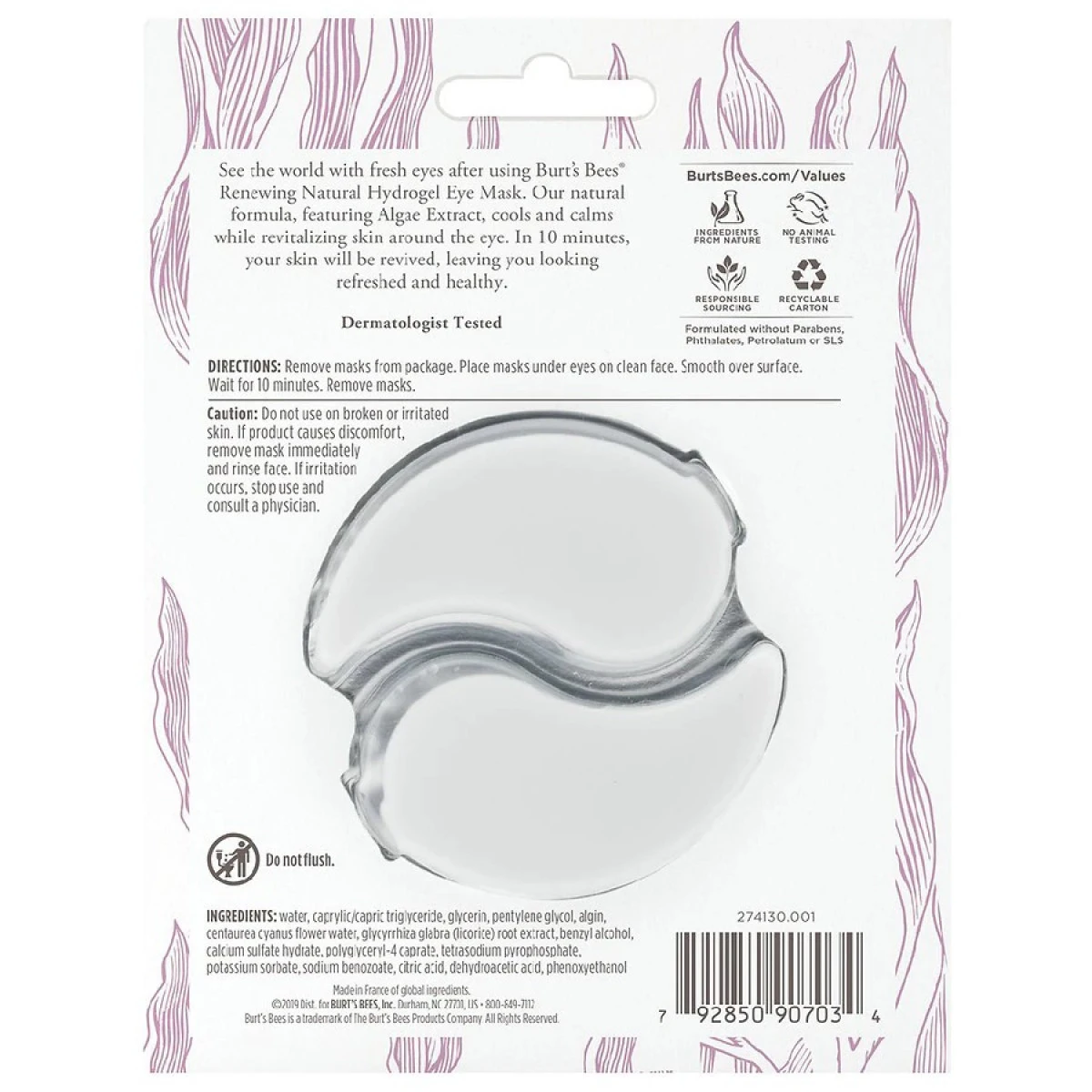 Burt's Bees Renewing Eye Mask 4 Burt's Bees Renewing Eye Mask - Image 2