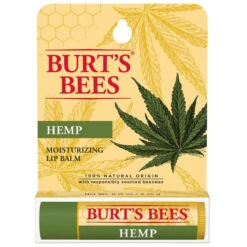 Burt's Bees 100% Natural Origin Moisturizing Lip Balm Hemp With Beeswax