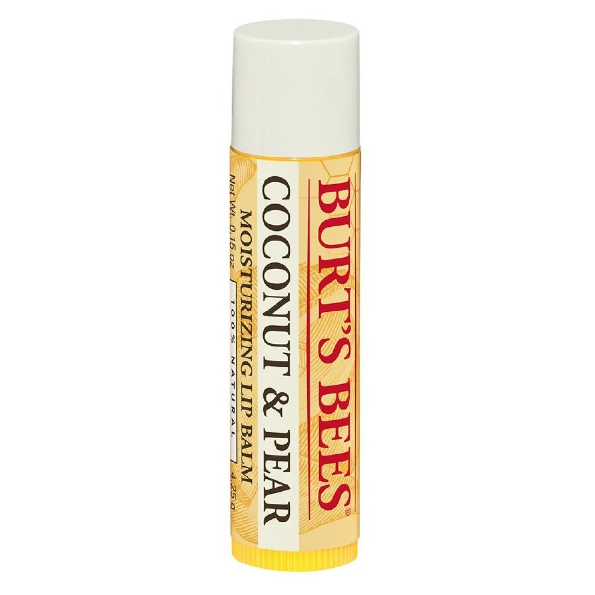 Burt's Bees Lip Balm Coconut & Pear 4 Burt's Bees Lip Balm Coconut & Pear - Image 2