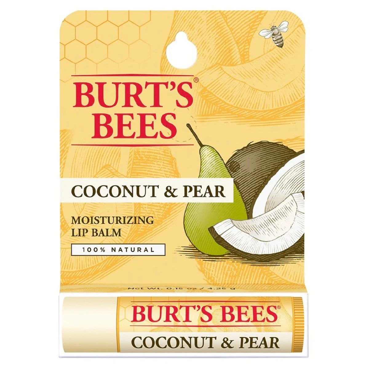 Burt's Bees Lip Balm Coconut & Pear 3 Burt's Bees Lip Balm Coconut & Pear