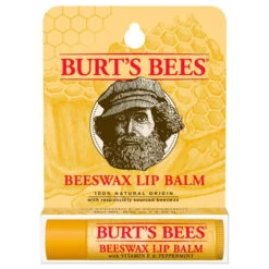 Burt's Bees 100% Natural Moisturizing Lip Balm Original Beeswax
