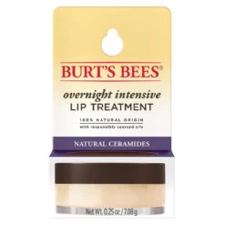 Burt's Bees 100% Natural Overnight Intensive Lip Treatment, Ultra-Conditioning Lip Care