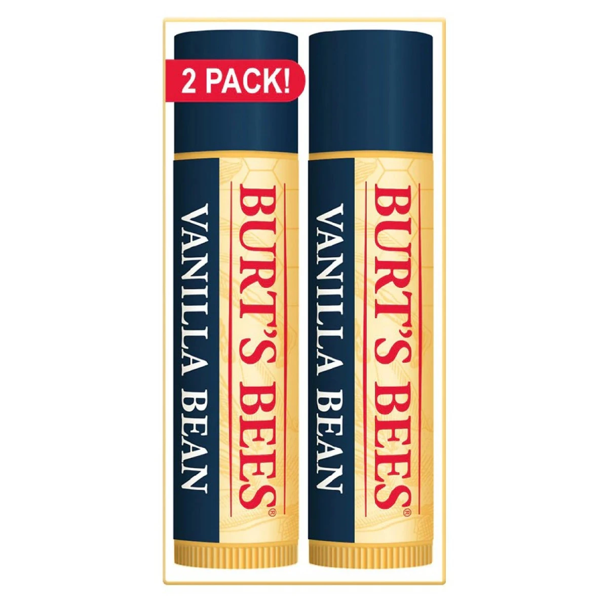 Burt's Bees 100% Natural Moisturizing Lip Balm Vanilla Bean 3 Burt's Bees 100% Natural Moisturizing Lip Balm Vanilla Bean